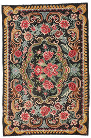 191X285 Rose Kelim Moldavia Rug Oriental Brown/Beige (Wool, Moldova) Carpetvista