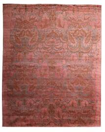  Damask Indisch Teppich 237X291 Rot/Braun Carpetvista