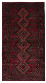  111X200 Beluch Matot Matto Tummanpunainen Afganistan Carpetvista