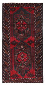  Oriental Baluch Rug 105X212 Dark Red Wool, Afghanistan Carpetvista