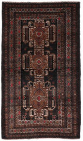 113X208 Baluch Rug Oriental Dark Red/Red (Wool, Afghanistan) Carpetvista