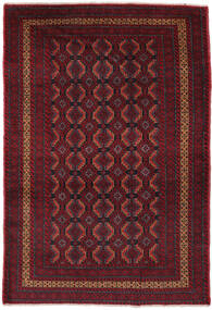  114X180 Beluch Matot Matto Tummanpunainen/Punainen Afganistan Carpetvista