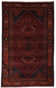 128X207 Χαλι Ανατολής Beluch Μαύρα/Σκούρο Κόκκινο (Μαλλί, Αφγανικά) Carpetvista
