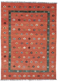 173X239 絨毯 キリム Nimbaft モダン ダークレッド/レッド (ウール, アフガニスタン) Carpetvista