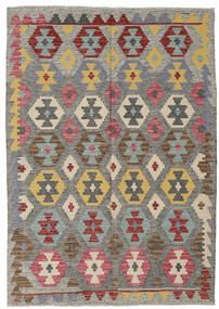  126X179 Pequeno Kilim Afegão Old Style Tapete Lã, Carpetvista