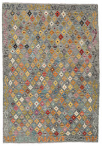  128X185 Klein Kelim Afghan Old Stil Teppich Wolle, Carpetvista