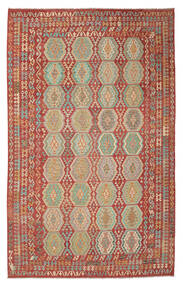  Kelim Afghan Old Style Matot 306X491 Beige/Punainen Carpetvista