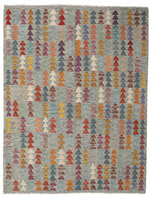 153X196 絨毯 オリエンタル キリム アフガン オールド スタイル グレー/ベージュ (ウール, アフガニスタン) Carpetvista