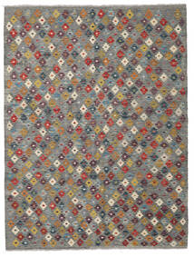  Kilim Afghan Old Style Rug 153X206 Wool Grey/Red Small Carpetvista