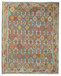  316X388 Large Kilim Afghan Old Style Rug Wool, Carpetvista