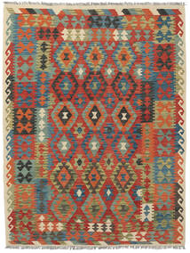  186X247 Kelim Afghan Old Style Tæppe Uld, Carpetvista