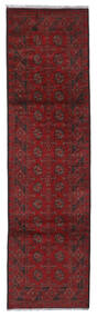  Itämainen Afghan Fine Matot Matto 79X289 Käytävämatto Tummanpunainen/Punainen Villa, Afganistan Carpetvista