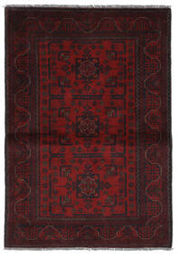  Orientalsk Afghan Khal Mohammadi Teppe 106X155 Mørk Rød Ull, Afghanistan Carpetvista