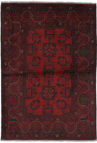  Orientalischer Afghan Khal Mohammadi Teppich 101X151 Dunkelrot Wolle, Afghanistan Carpetvista