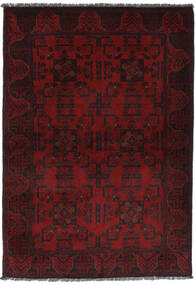  Oriental Afghan Khal Mohammadi Rug 100X145 Dark Red Wool, Afghanistan Carpetvista