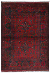  101X141 Afghan Khal Mohammadi Rug Dark Red Afghanistan Carpetvista