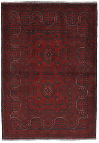 Afghan Khal Mohammadi Vloerkleed 105X150 Donkerrood Wol, Afghanistan Carpetvista