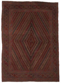 204X275 Kilim Golbarjasta Rug Oriental Black (Wool, Afghanistan) Carpetvista