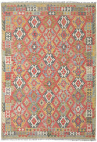 206X300 Kilim Afghan Old Style Rug Wool, Carpetvista