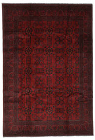  Afghan Khal Mohammadi Rug 199X290 Black/Dark Red Carpetvista