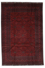  Afghan Khal Mohammadi Rug 197X292 Black/Dark Red Carpetvista