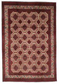  Oriental Afghan Khal Mohammadi Rug 200X287 Brown/Black Wool, Afghanistan Carpetvista