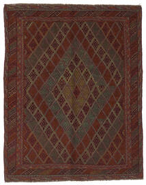  Kilim Golbarjasta Rug 153X193 Wool Black/Brown Small Carpetvista
