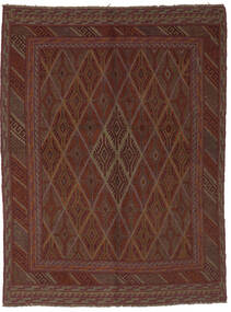 150X196 絨毯 キリム ゴルバリヤスタ オリエンタル ブラック/茶色 (ウール, アフガニスタン) Carpetvista