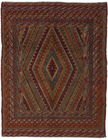  Kilim Golbarjasta Rug 145X180 Wool Black/Brown Small Carpetvista