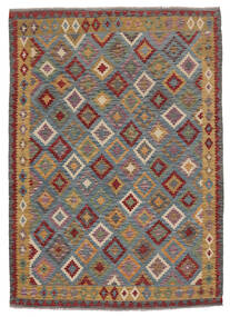  180X248 Kilim Afegão Old Style Tapete Lã, Carpetvista
