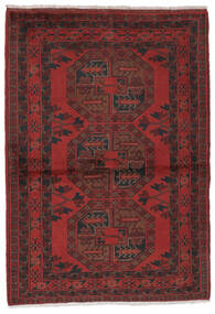  Afghan Khal Mohammadi Rug 99X143 Wool Black/Dark Red Small Carpetvista