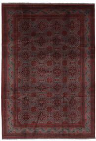  Afghan Khal Mohammadi Rug 198X288 Black/Dark Red Carpetvista