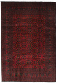  Afghan Khal Mohammadi Matot 206X295 Musta/Tummanpunainen Carpetvista