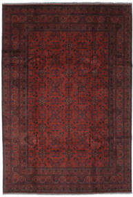  Afghan Khal Mohammadi Rug 198X291 Black/Dark Red Carpetvista