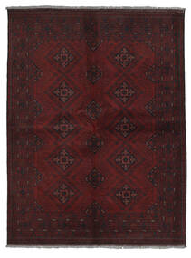  Orientalischer Afghan Khal Mohammadi Teppich 150X199 Schwarz Wolle, Afghanistan Carpetvista
