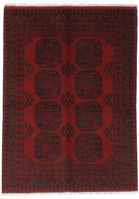 137X186 Medaillon Klein Afghan Fine Teppich Wolle, Carpetvista