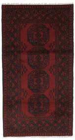  102X193 Medaillon Klein Afghan Fine Teppich Wolle, Carpetvista