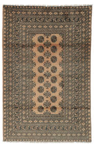  Afghan Fine Vloerkleed 117X176 Bruin/Zwart Carpetvista