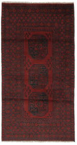 103X190 Medaillon Klein Afghan Fine Teppich Wolle, Carpetvista