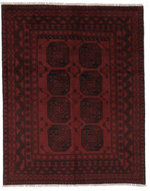  150X189 Medallion Small Afghan Fine Rug Wool, Carpetvista