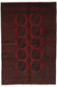  Afghan Fine Vloerkleed 159X240 Zwart Carpetvista