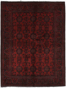  Itämainen Afghan Khal Mohammadi Matot Matto 151X199 Musta/Tummanpunainen Villa, Afganistan Carpetvista
