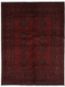  Oriental Afghan Khal Mohammadi Rug 152X196 Black Wool, Afghanistan Carpetvista