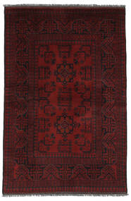  Afghan Khal Mohammadi 99X150 Wollteppich Schwarz/Dunkelrot Klein Carpetvista