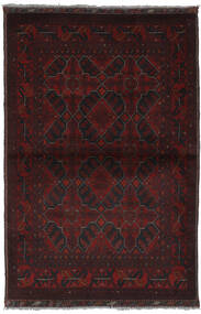  Afghan Khal Mohammadi Rug 99X151 Wool Black Small Carpetvista