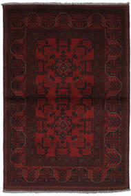  Afghan Khal Mohammadi Rug 100X153 Wool Black/Dark Red Small Carpetvista