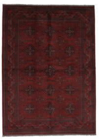  Oriental Afghan Khal Mohammadi Rug 172X238 Black/Dark Red Wool, Afghanistan Carpetvista