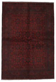  Oriental Afghan Khal Mohammadi Rug 172X227 Black Wool, Afghanistan Carpetvista