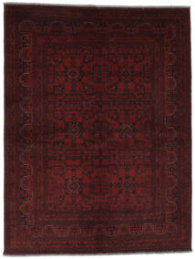  Oriental Afghan Khal Mohammadi Rug 148X195 Black/Dark Red Wool, Afghanistan Carpetvista