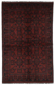 絨毯 アフガン Khal Mohammadi 128X198 ブラック (ウール, アフガニスタン)